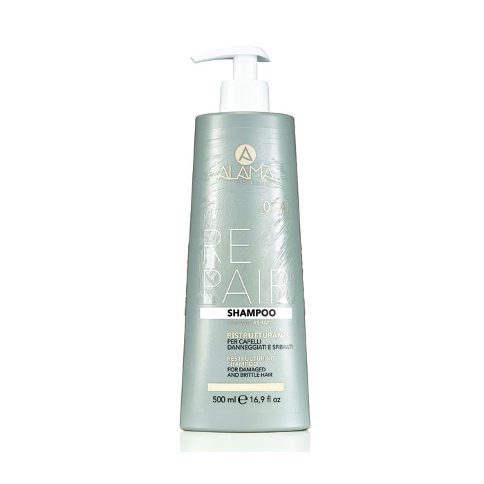 REPAIR Resrtucturing Shampoo for Damaged and Fragile Hair with Keratin 500ml - Payanna