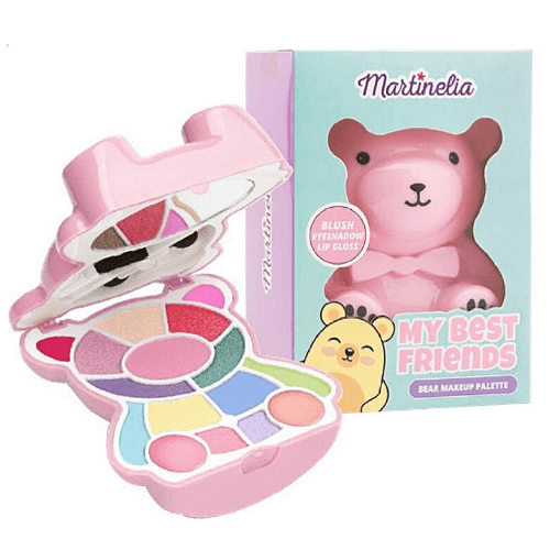 Martinelia Bear Makeup Palette Ρουζ 3gr Σκιές 8gr Lipgloss 5.44gr