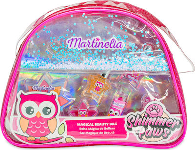 xlarge 20210215160125 martinelia shimmer paws owl magical beauty bag paidiko set 200536 fuchsia